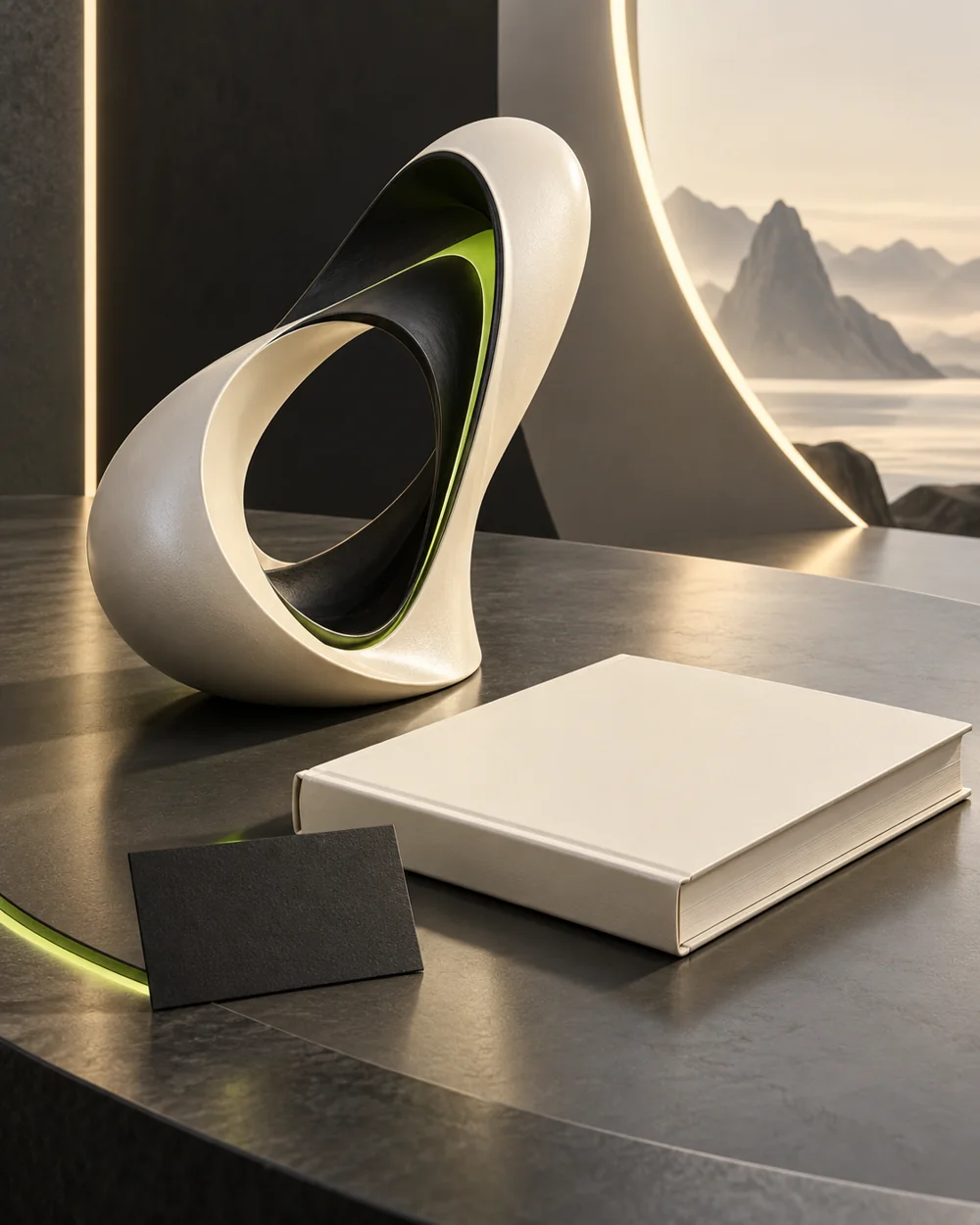 Muestra original del estilo Futuristic