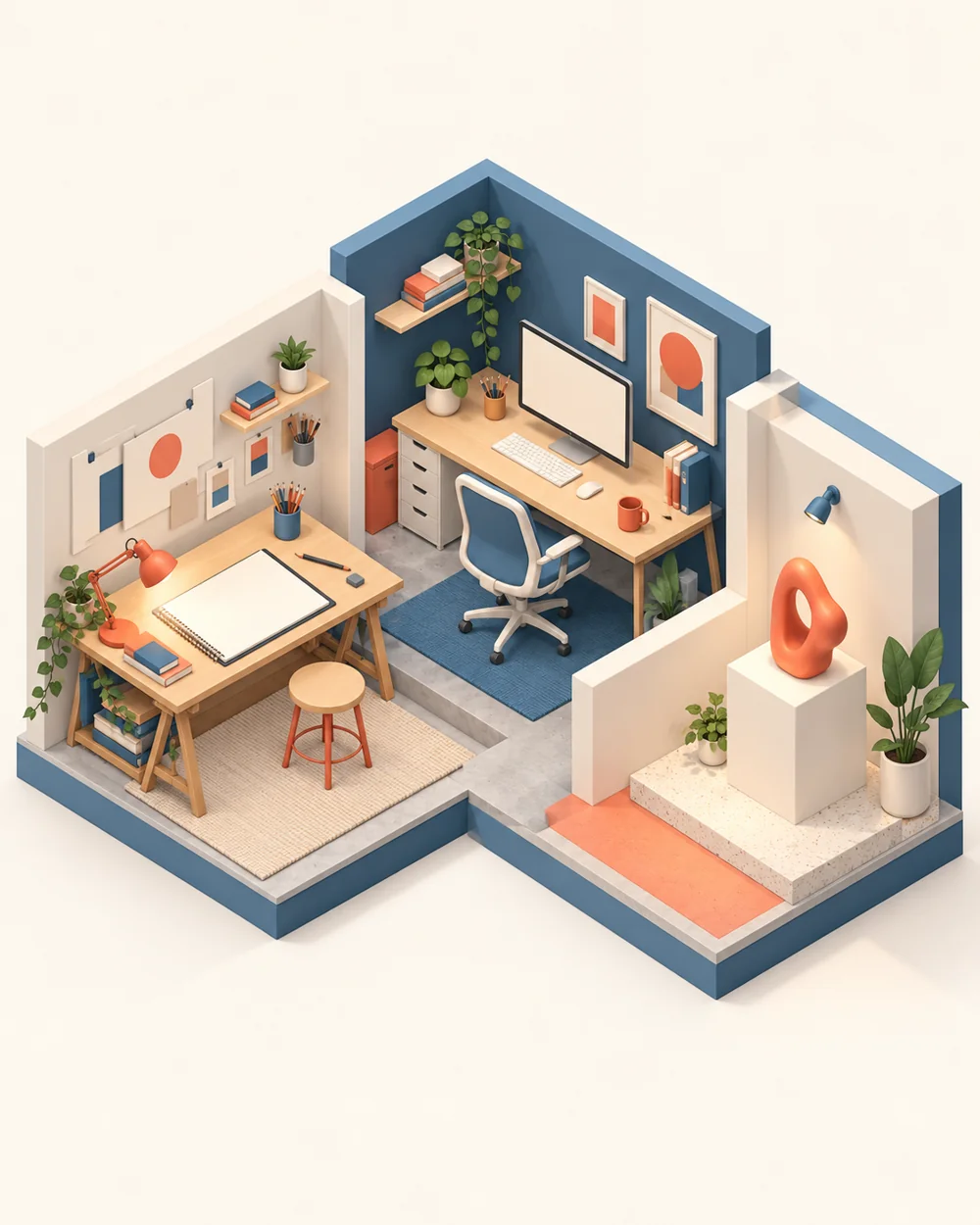 Muestra original del estilo Isometric