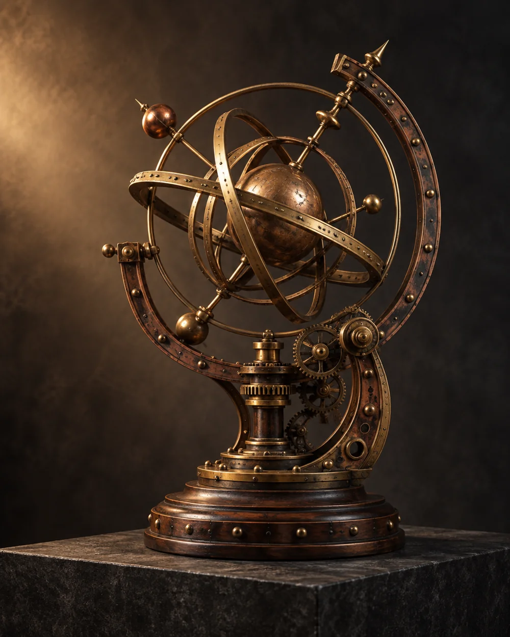 Muestra original del estilo Steampunk