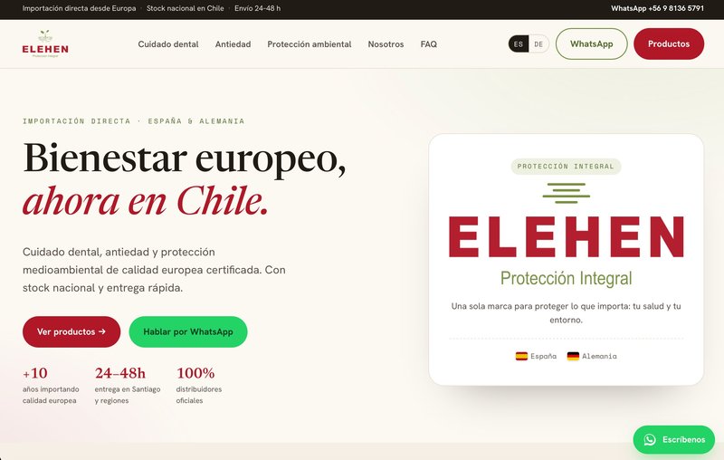 Web de ELEHEN