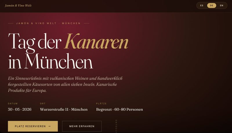 Web de Kanaren in München