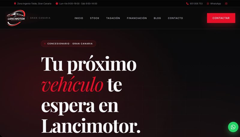 Web de Lancimotor