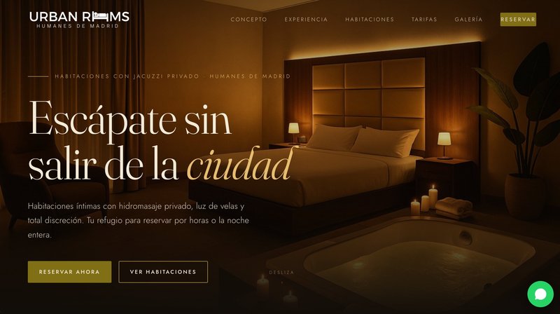 Web de Urban Rooms Humanes