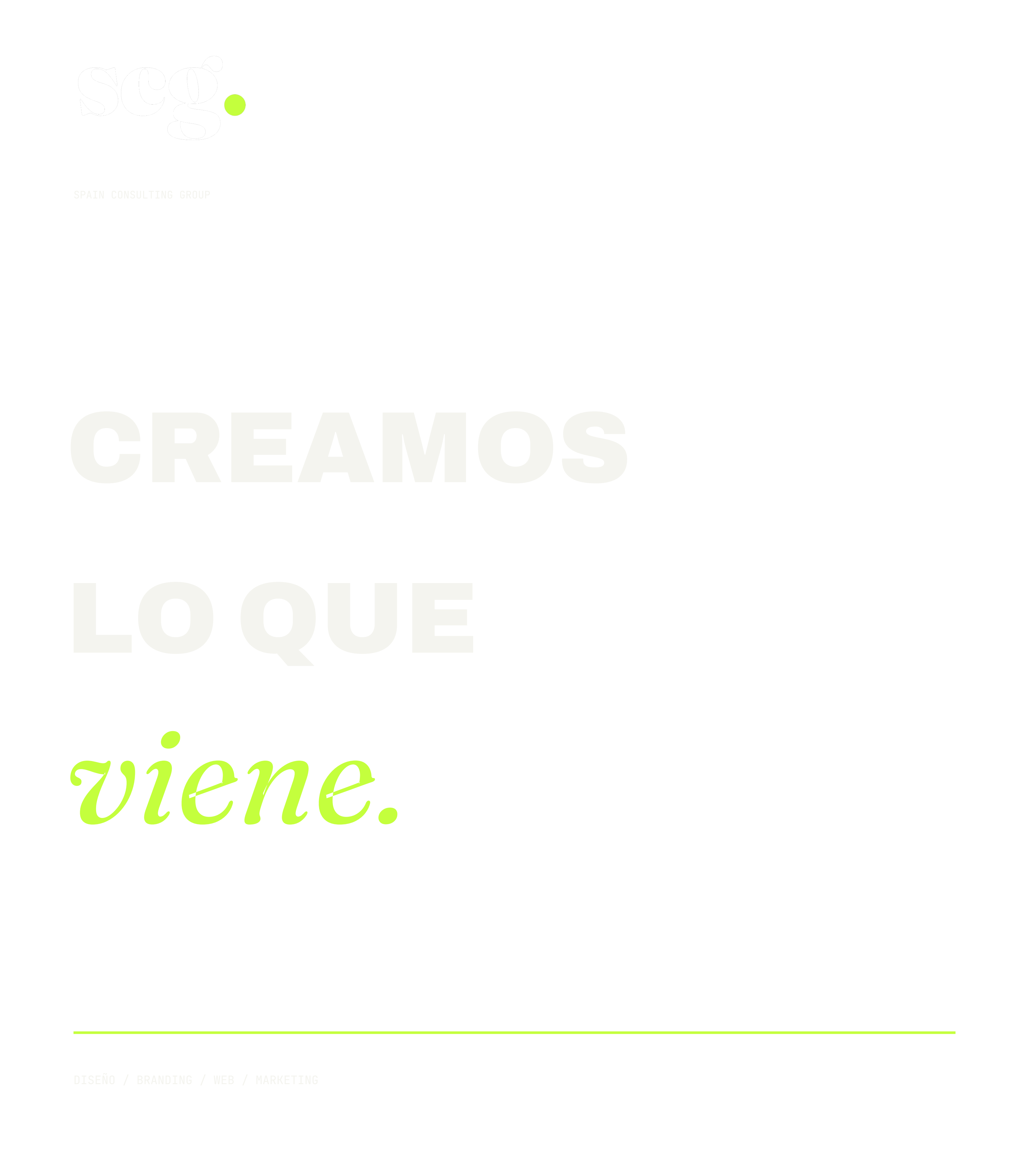 Hoodie-Motiv „Creamos lo que viene“.